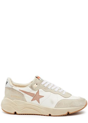Running Sole Panelled Leather Sneakers - - 36 (IT36 / UK3), Trainers, Ripped - 36 (IT36 / UK3) - Golden Goose - Modalova