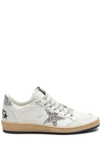 Ball Star Distressed Leather Sneakers - - 38 (IT38 / UK5), Trainers, Ripped - 38 (IT38 / UK5) - Golden Goose - Modalova