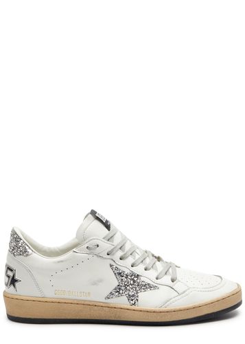 Ball Star Distressed Leather Sneakers - - 41 (IT41 / UK8), Trainers, Ripped - 41 (IT41 / UK8) - Golden Goose - Modalova