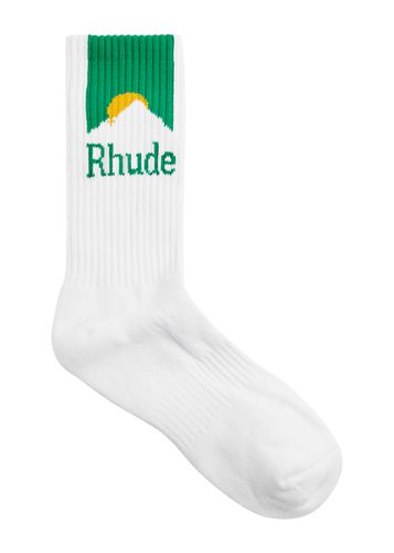 Moonlight Logo Cotton-blend Socks - - One Size - RHUDE - Modalova