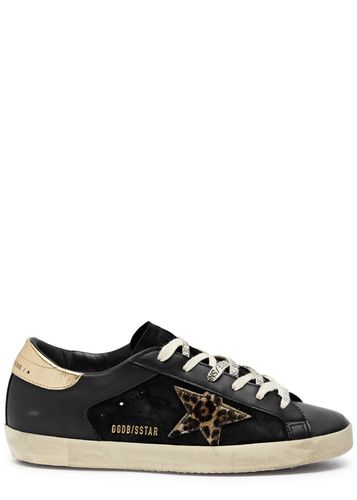 Super-Star Panelled Leather Sneakers - - 36 (IT36 / UK3), Trainers, Ripped - 36 (IT36 / UK3) - Golden Goose - Modalova