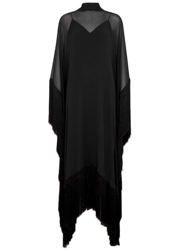 Mrs Ross Fringed Silk-georgette Maxi Dress - - 46 (UK14 / L) - Taller Marmo - Modalova