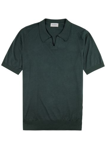 Enock Knitted Cotton Polo Shirt - - Xxl - John Smedley - Modalova
