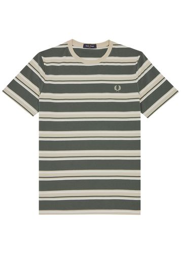 Striped Cotton T-shirt - Fred perry - Modalova