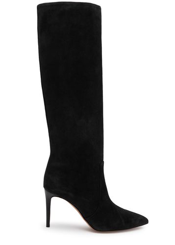 Suede Knee-high Boots - - 40 (IT40 / UK7) - Paris Texas - Modalova