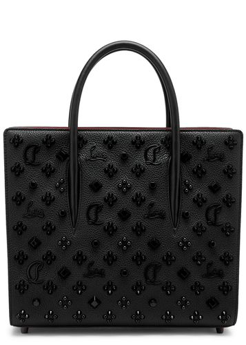 Paloma Medium Embellished Leather Tote - Black - Christian Louboutin - Modalova