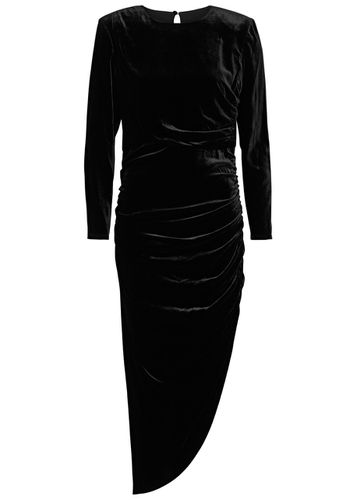 Tristana Stretch-velvet Midi Dress - - 10 (UK14 / L) - Veronica Beard - Modalova