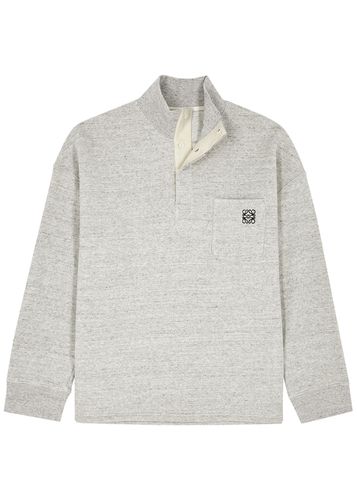 Anagram-embroidered Cotton Sweatshirt - - L - Loewe - Modalova