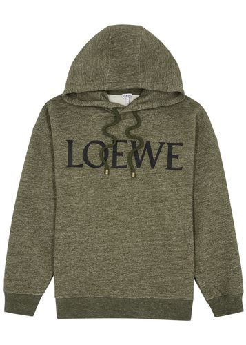 Logo-print Hooded Cotton Sweatshirt - - L - Loewe - Modalova