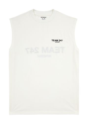 Team 247 Printed Stretch-jersey Tank - Represent - Modalova