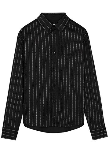 Striped Crystal-embellished Stretch-cotton Shirt - - 38 (UK6 / XS) - Giuseppe di Morabito - Modalova