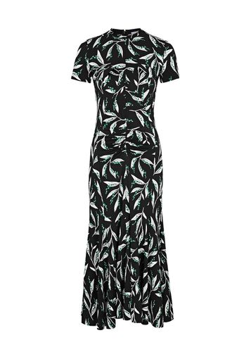 Floral-print Stretch-jersey Midi Dress - - 38 (UK10 / S) - Rabanne - Modalova