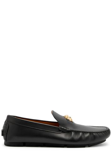 La Medusa Driver Leather Loafers - - 41 (IT41 / UK7) - Versace - Modalova