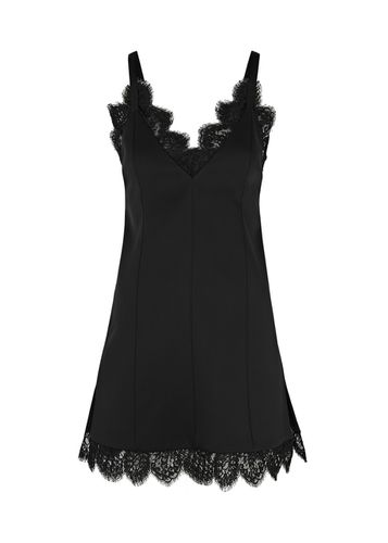 Bo Lace-trimmed Satin-crepe Mini Dress - - 4 (UK8 / S) - Khaite - Modalova