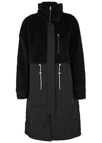 Walsh Quilted Shell and Faux Shearling Coat - - M (UK12 / M) - Varley - Modalova