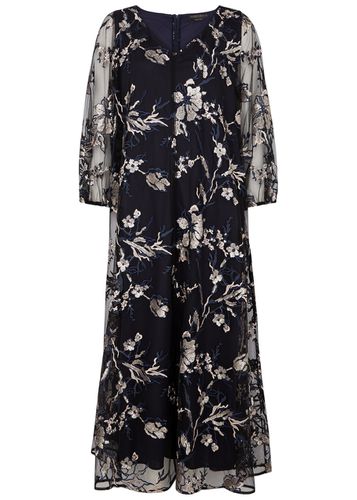 Ruth Floral-embellished Tulle Midi Dress - - 23 (UK18 / Xxl) - Marina Rinaldi - Modalova