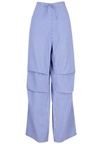 Daisy Striped Wide-leg Cotton Trousers - - 36 (UK4 / Xxs) - DARKPARK - Modalova