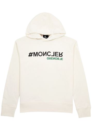 Logo Hooded Cotton Sweatshirt - - M - Moncler Grenoble - Modalova