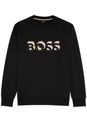 Logo Cotton Sweatshirt - - S - Boss - Modalova