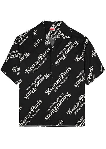 Verdy Logo-print Cotton Poplin Shirt - - L - Kenzo - Modalova