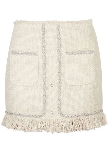 Crystal-embellished Bouclé-tweed Mini Skirt - - 40 (UK8 / S) - Giuseppe di Morabito - Modalova