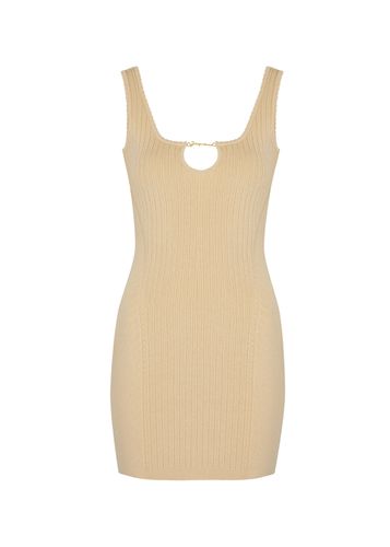 La Mini Robe Sierra Ribbed-knit Mini Dress - - 40 (UK12 / M) - Jacquemus - Modalova