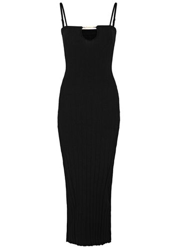 La Robe Sierra Bretelles Ribbed-knit Midi Dress - - 34 (UK6 / XS) - Jacquemus - Modalova