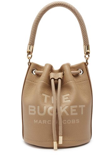 The Bucket Leather Bucket bag - Camel - Marc jacobs - Modalova