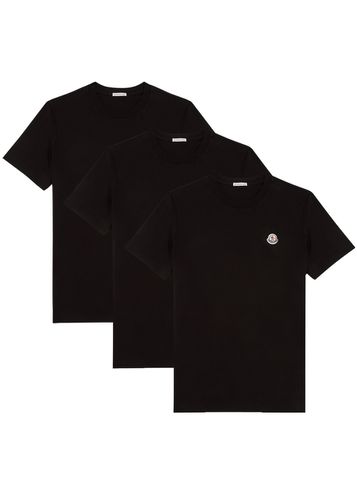 Logo Cotton T-shirt - set of Three - Moncler - Modalova