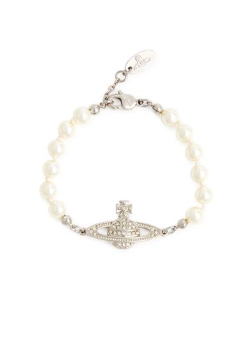 Mini Bas Relief Faux Pearl Bracelet - - One Size - Vivienne Westwood - Modalova
