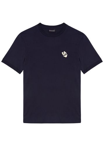 Logo Cotton T-shirt - Emporio armani - Modalova