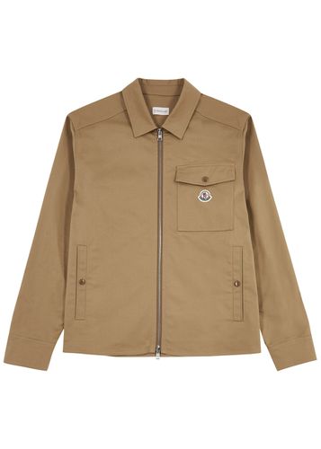 Stretch-cotton Overshirt - - M - Moncler - Modalova