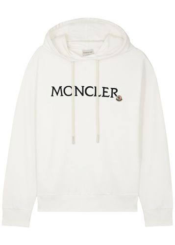 Logo-embroidered Hooded Cotton Sweatshirt - - XL (UK16 / XL) - Moncler - Modalova