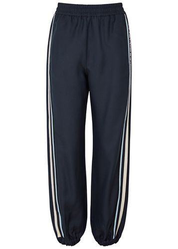 Logo Striped Jersey Sweatpants - - 40 (UK8 / S) - Moncler - Modalova