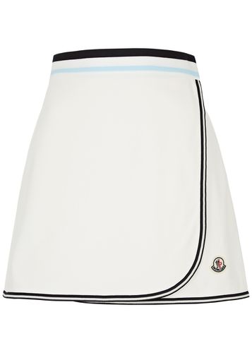 Wrap-effect Cotton Mini Skirt - - L (UK14 / L) - Moncler - Modalova