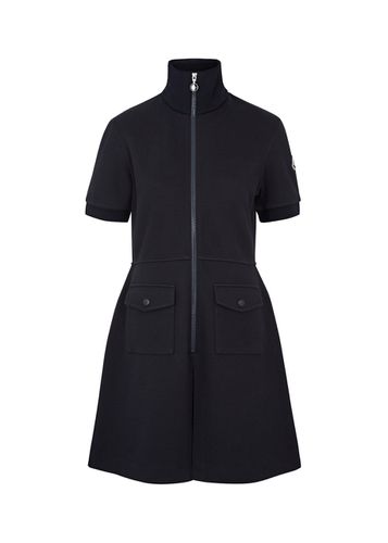 Piqué Cotton-blend Mini Dress - - S (UK 10 / S) - Moncler - Modalova