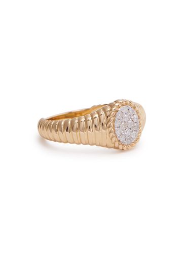 Chevaliere Ovale 18kt Pinky Ring - Yvonne Leon - Modalova