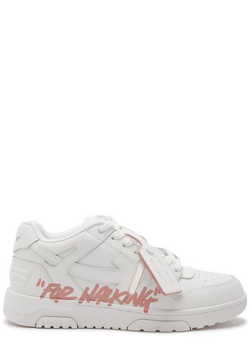 Out Of Office For Walking Panelled Leather Sneakers - - 36 (IT36 / UK3), off White Trainers, Print - 36 (IT36 / UK3) - Off-white - Modalova