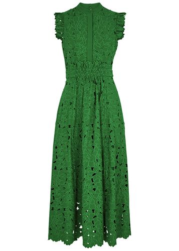Floral Cutwork Cotton-blend Dress - - 8 (UK8 / S) - Erdem - Modalova