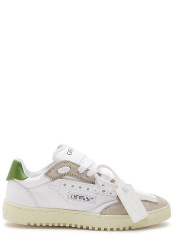Panelled Canvas Sneakers - - 38 (IT38 / UK5), off White Trainers, Leather - 38 (IT38 / UK5) - Off-white - Modalova