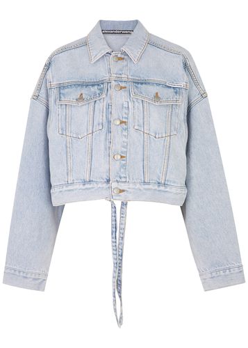 Cropped Denim Jacket - - XL (UK16 / XL) - Alexander Wang - Modalova