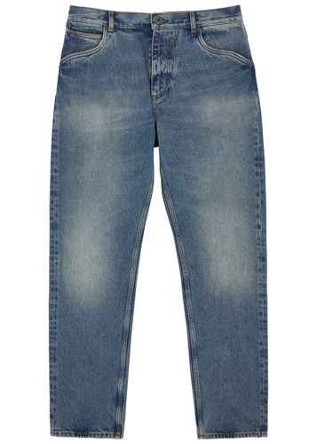 Logo-embroidered Slim-leg Jeans - - 30 (W30 / S) - Balmain - Modalova