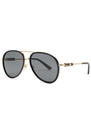 Aviator-style Sunglasses - Versace - Modalova
