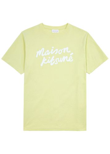 Logo-print Cotton T-shirt - Maison Kitsuné - Modalova