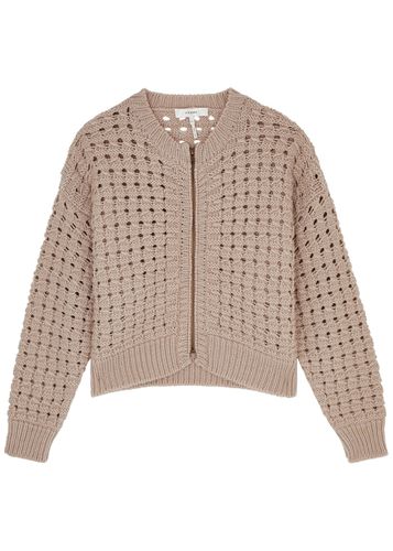 Open-knit Wool Cardigan - - XS (UK6 / XS) - Frame - Modalova
