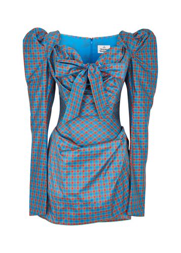 Iwona Checked Taffeta Mini Dress - - 40 (UK8 / S) - Vivienne Westwood - Modalova