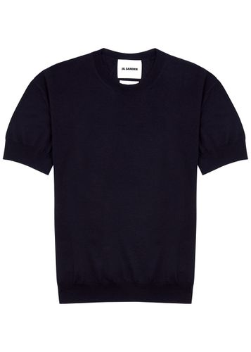 Jil Sander Wool T-shirt - Dark Blue - Jil sander - Modalova
