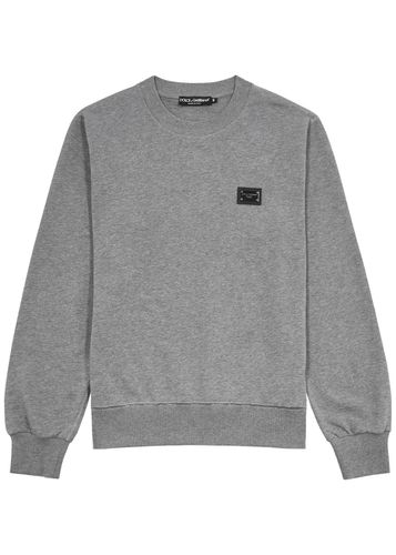 Dolce & Gabbana Logo Cotton Sweatshirt - - 54 (IT54 / Xxl) - Dolce&gabbana - Modalova