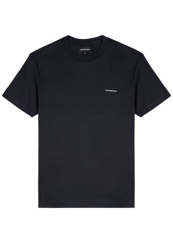 Logo-print Jersey T-shirt - Emporio armani - Modalova