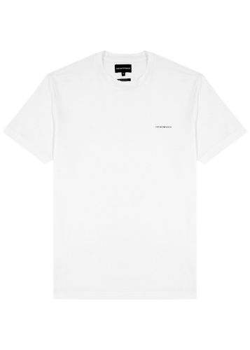Logo-print Jersey T-shirt - Emporio armani - Modalova